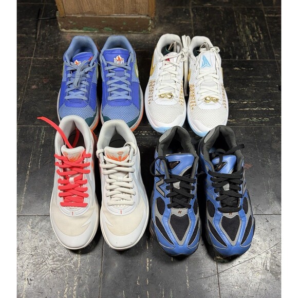Lot of 4 Shoes New Balance, Puma, Nike Ja 1 Basketball Sz 6-6.5 Sneaker Boys - Picture 1 of 6
